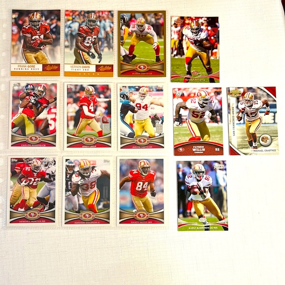 San Francisco 49ers Trading Cards - Picture 1 of 10